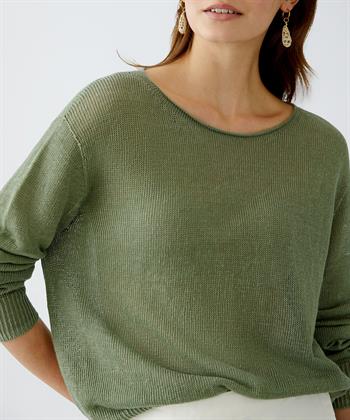 OUI Leinen Pullover