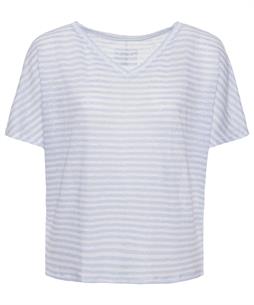 OUI Leinen Shirt gestreift