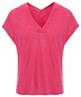 OUI Leinen Shirt V-Ausschnitt
