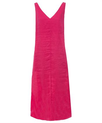 OUI Leinenkleid V-Ausschnitt