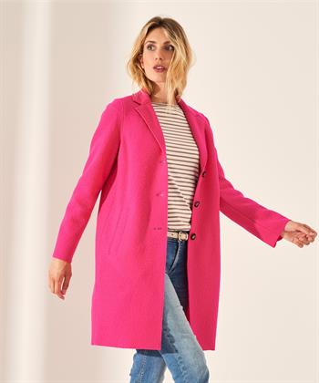 OUI Mantel Blazer aus gekochter Wolle