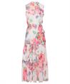 OUI Maxikleid gestreiftem Blumenmuster