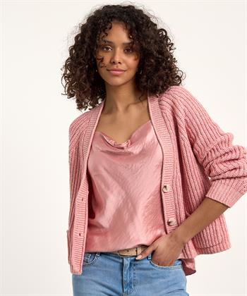 OUI Mischgewebe Strickjacke
