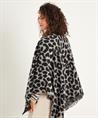 OUI Poncho Jacquard Panther