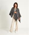 OUI Poncho Jacquard Panther