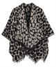 OUI Poncho Jacquard Panther