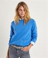 OUI Pullover aus Wollmischung mit Tasche