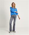 OUI Pullover aus Wollmischung mit Tasche