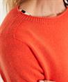 OUI Pullover aus Wollmischung mit Tasche