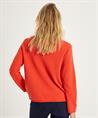 OUI Pullover aus Wollmischung mit Tasche