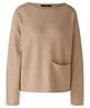OUI Pullover aus Wollmischung mit Tasche