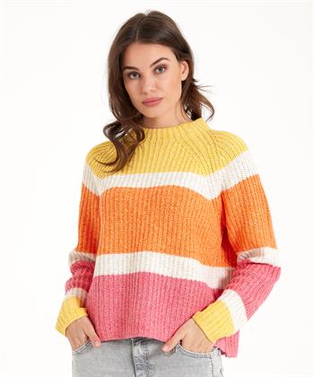 OUI Pullover Colourblock