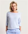 OUI Pullover gestreift 3/4 Ärmel
