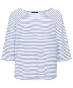 OUI Pullover gestreift 3/4 Ärmel
