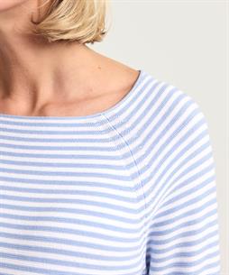OUI Pullover gestreift 3/4 Ärmel