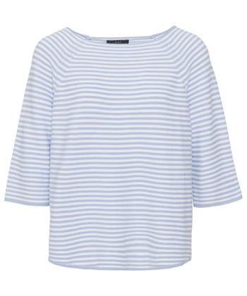 OUI Pullover gestreift 3/4 Ärmel