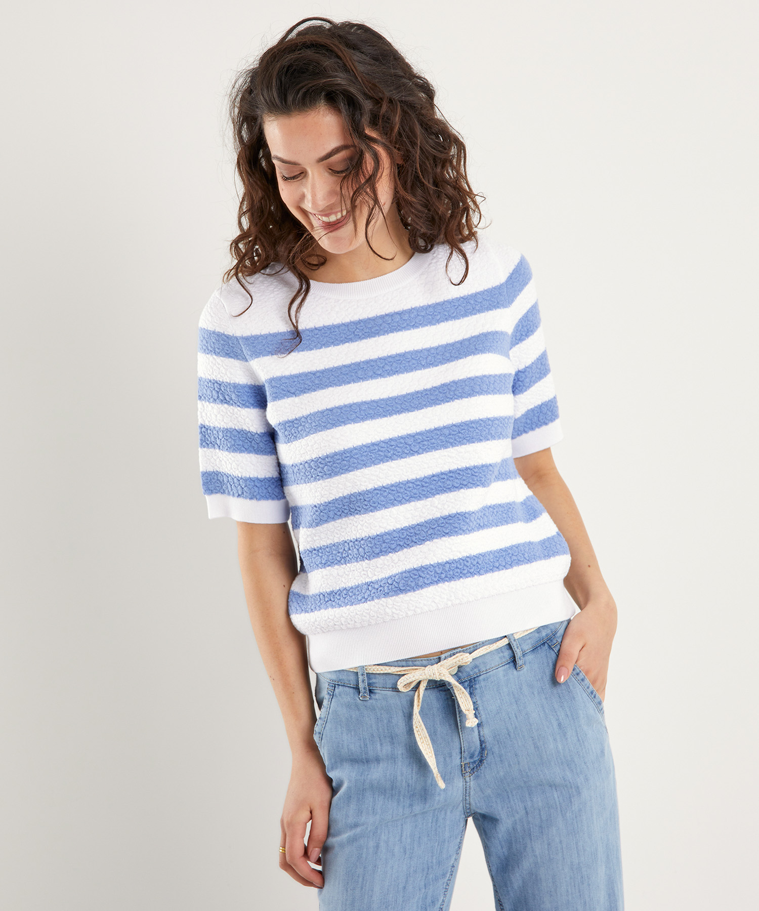 Oui pullover streifen Clearance