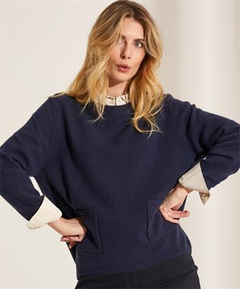 OUI Pullover mit Taschen