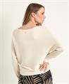 OUI Pullover Rippe Fledermausärmel