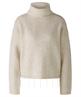 OUI Rollkragenpullover mit Strassfransen