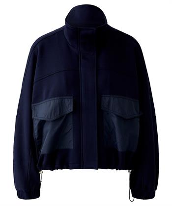 OUI Scuba Oversized Jacke Taschen