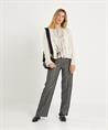 OUI Seidenbluse mit Knopf