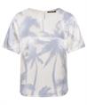 OUI seidige Bluse Palmen