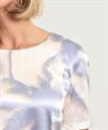 OUI seidige Bluse Palmen
