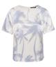 OUI seidige Bluse Palmen