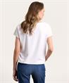 OUI Shirt Fisch Strasssteine