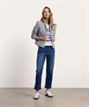 OUI Shirt Fisch Strasssteine