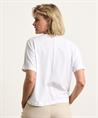 OUI Shirt gehäkelte Brusttasche