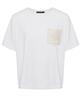 OUI Shirt gehäkelte Brusttasche