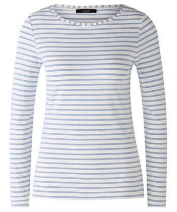 OUI Shirt gestreift langarm