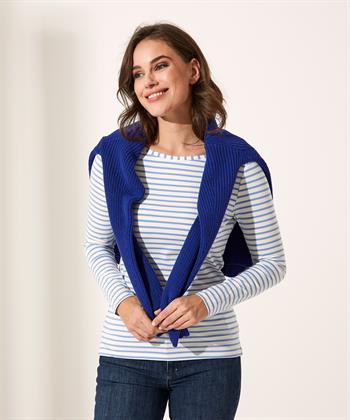 OUI Shirt gestreift langarm