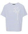 OUI Shirt gestreift Palme