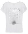 OUI Shirt Metallic Druck