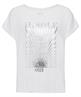 OUI Shirt Metallic Druck