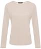 OUI Shirt mit Schulterfalte Lurex