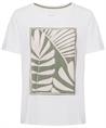 OUI Shirt Strass Blatt