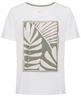 OUI Shirt Strass Blatt