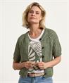 OUI Strickjacke kurzarm