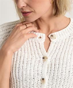 OUI Strickjacke kurzarm