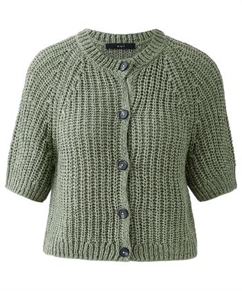OUI Strickjacke kurzarm