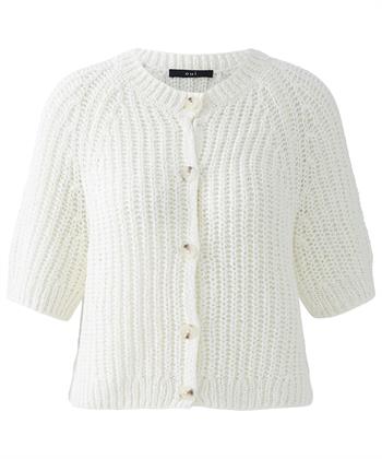 OUI Strickjacke kurzarm