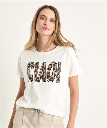 OUI T-Shirt Ciao Strasssteine