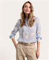 OUI voile Baumwollbluse Palme
