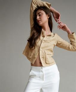 PENN&INK Leinen Safari Jacke