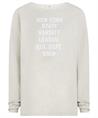 PENN&INK N.Y Pullover Textdruck