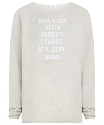 PENN&INK N.Y Pullover Textdruck